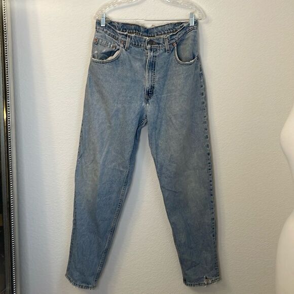 Levi's 560 Vintage 90's Loose Tapered Leg Jeans | medium wash | size W34L32 - Picture 4 of 11